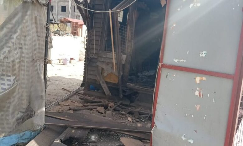 درون إسرائيلية ألقت قنبلة صوتية في ساحة بلدة النبطية الفوقا