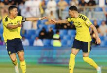 رونالدو يقود النصر للفوز على الفيصلي (فيديو)