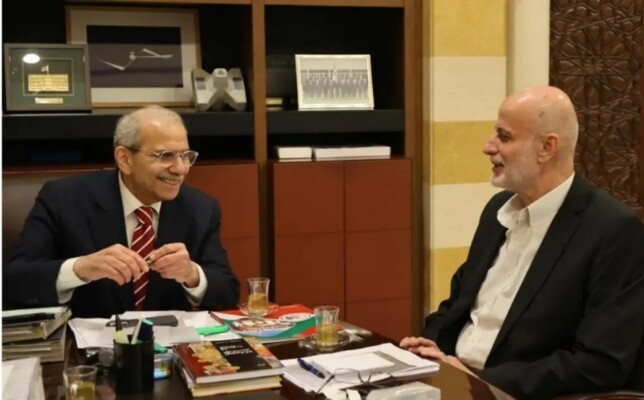 سلام عرض ورئيس اتحاد بلديات الضاحية ملف التدعيم والترميم الإنشائي للأبنية المتضررة