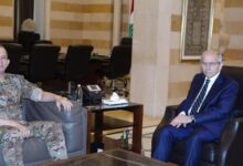 سلام يبحث مع قائد الجيش ملف المتفجرات ويشدّد على كشف المتورطين -…