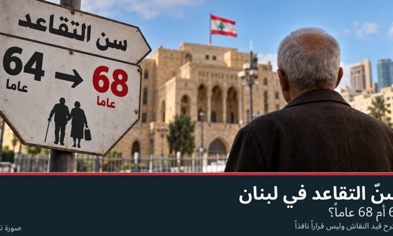 سنّ التقاعد في لبنان إلى 68 عاماً؟