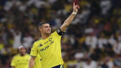 شاهد.. رونالدو يهز الشباك بقميص “العالمي”