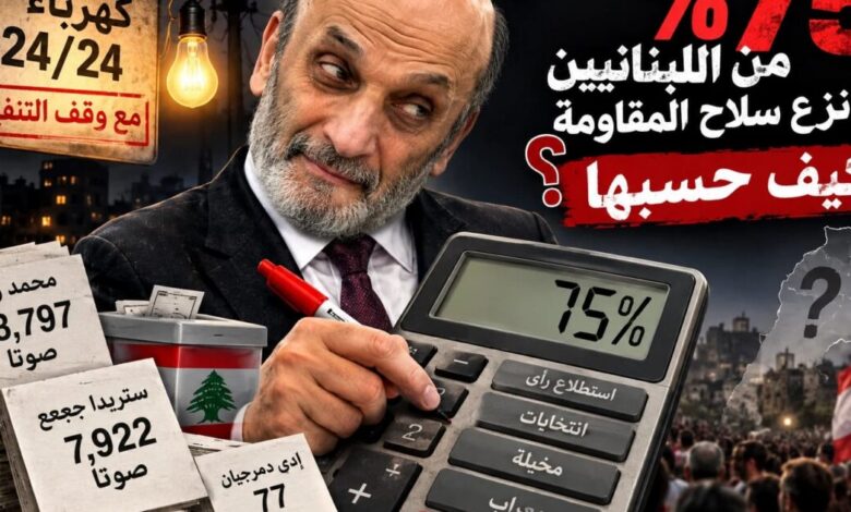 شو هالحكي؟ الحكيم اكتشف أن 75% من اللبنانيين معه… والباقي ناطرين الكهربا!