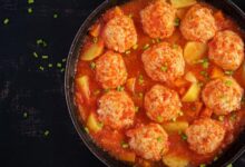 طريقة عمل داوود باشا بالبطاطس – وصفات طبخ – أكلات اللحوم