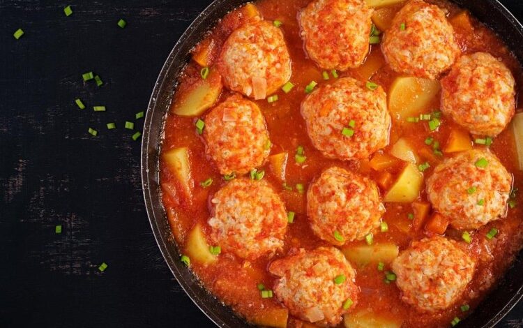 طريقة عمل داوود باشا بالبطاطس – وصفات طبخ – أكلات اللحوم