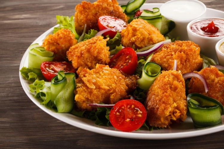 طريقة عمل سلطة بوب كورن الدجاج – السلطات – وصفات دجاج - صورة مميزة طريقة عمل سلطة بوب كورن الدجاج – السلطات – وصفات دجاج