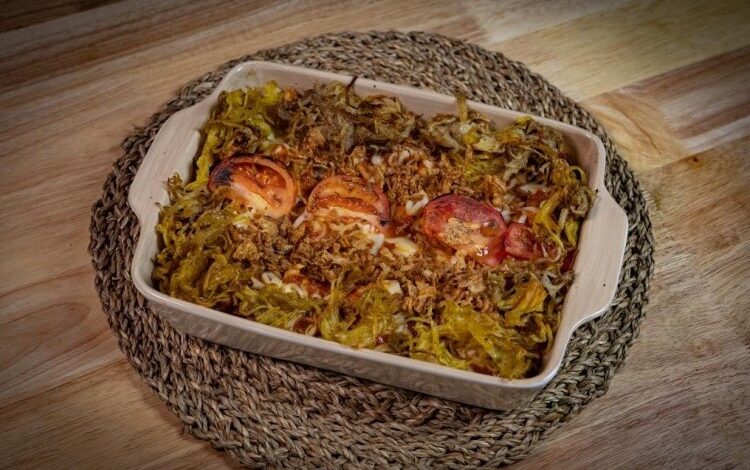 طريقة عمل صينية بتر تشكن مع الأرز بالفيديو – وصفات طبخ
