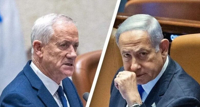 عرض غير متوقع لغانتس من نتنياهو.. حقيبة الأمن مقابل حكومة وحدة – بتوقيت بيروت