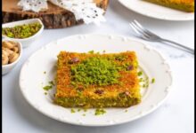كنافة بالبستاشيو