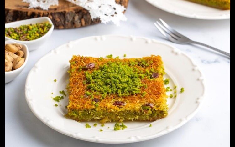 كنافة بالبستاشيو