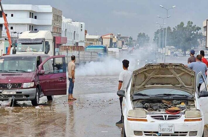 ليبيا.. أمطار غزيرة في طرابلس تودي بحياة شخصين