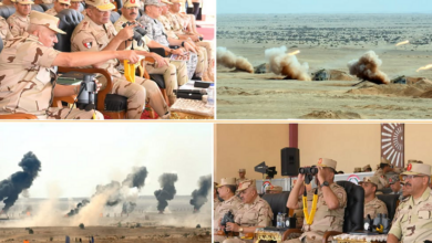 مصر تختبر جاهزية الجيش في مناورة بالذخيرة الحية