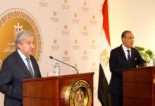 من مصر، أمين عام الأمم المتحدة يحذر من شبح التطهير العرقي في الضفة الغربية المحتلة