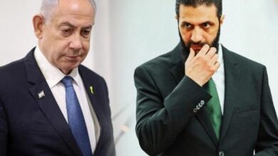 نتنياهو يلمّح إلى تهديد “الشرع” هاتفيا: قصفنا وزارة الدفاع ومجمع القصر الرئاسي في دمشق