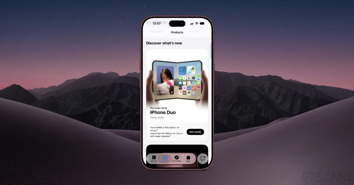 يمكنك الآن بدء عملية الطلب المسبق لـ iPhone Duo - صورة مميزة يمكنك الآن بدء عملية الطلب المسبق لـ iPhone Duo