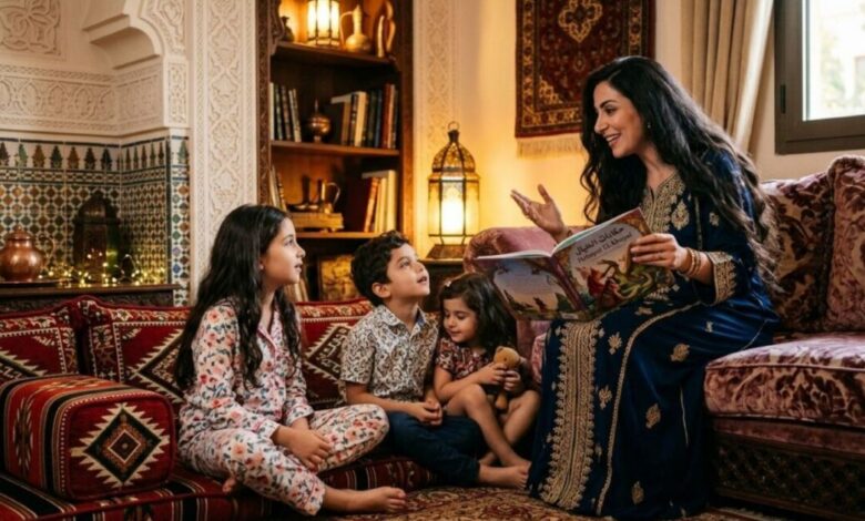 3 قصص خيالية قبل النوم للأطفال بين 6 – 8 سنوات
