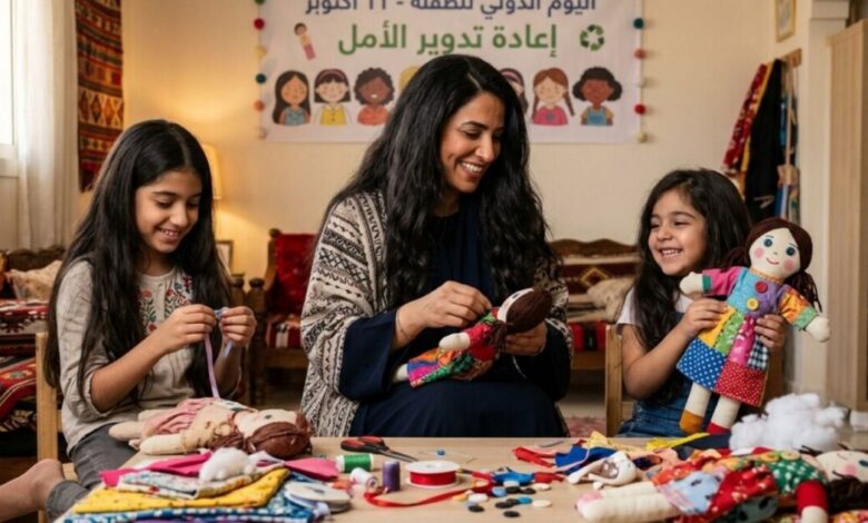 8 طرق لتدوير ألعاب العرائس احتفالاً باليوم الدولي للطفلة