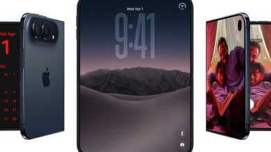 أبل تكشف النقاب عن هواتف iPhone Duo..أول آيفون قابل للطيّ على الإطلاق
