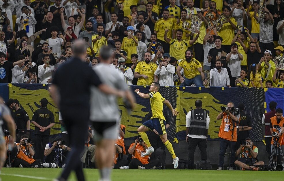 أهداف مباراة النصر والدرعية (فيديو)