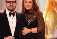 إيه الشياكة دي والرقي ده.. عمرو يوسف يغازل كندة علوش برسالة طريفة