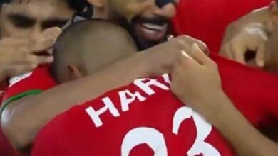 احتفال بهدف كاد يعصف بآمال عُمان ويطيح بها من كأس الخليج