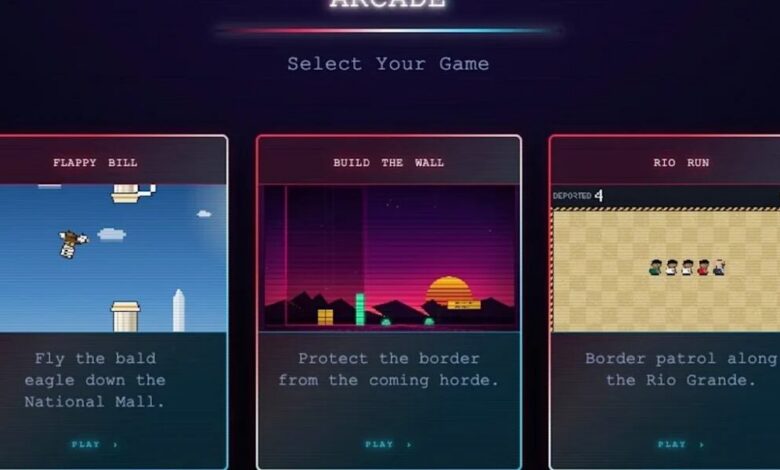 البيت الأبيض يطلق موقع ألعاب فيديو للترويج لأجندة ترامب