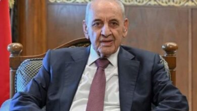 الرئيس بري تسلم المذكرة النيابية المطالبة بالتمسك بقوات اليونيفل خلال لقائه وفداً نيابياً