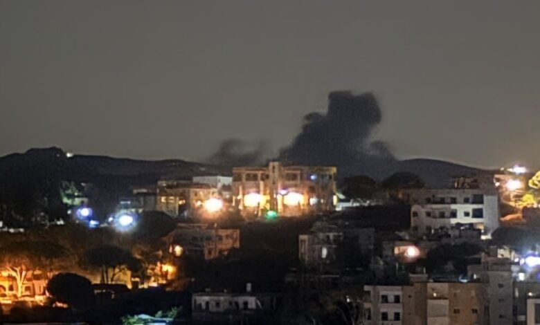 الطيران الحربي المعادي اغار على القنطرة وبني حيان والنبطية الفوقا