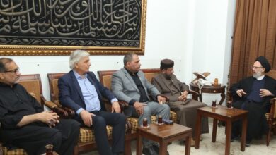 العلامة فضل الله استقبل وفدًا من باكستان: الوحدة الإسلامية واجب وتجاوز الخلافات يحصّن الأمة
