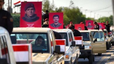 بالفيديو | “يوم السيادة” في بغداد.. استعراض للحشد الشعبي وتكريم لتضحيات الشهداء
