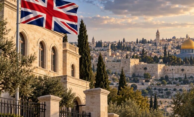 بريطانيا ترفض إغلاق بعثتها في القدس وتتمسك بإجراءاتها ضد الاستيطان
