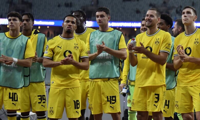 بعد الفوز على صباح.. لاعبو دورتموند يمتنعون عن الاستحمام في ملعب باكو