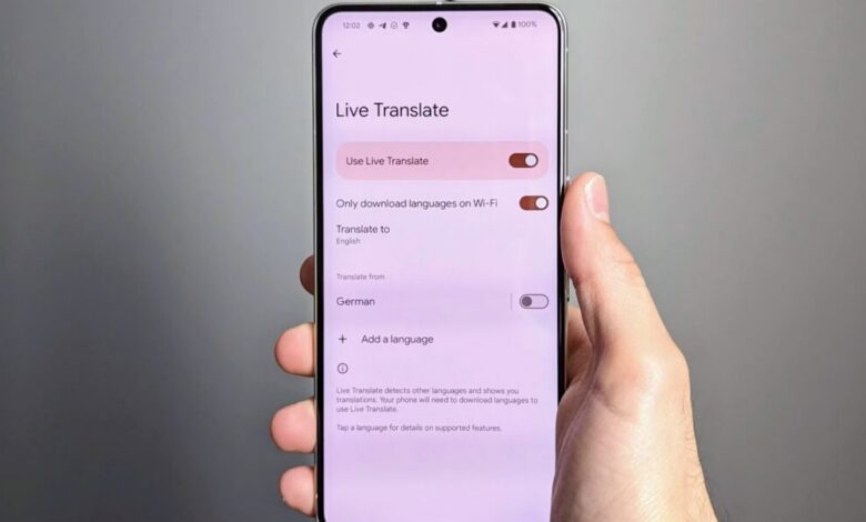 تعمل خدمة الترجمة المباشرة من Google الآن دون اتصال بالإنترنت على بعض هواتف Pixel