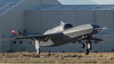 تكمل طائرة YFQ-48A CCA التابعة لشركة Northrop Grumman أول رحلة ذاتية القيادة بالكامل