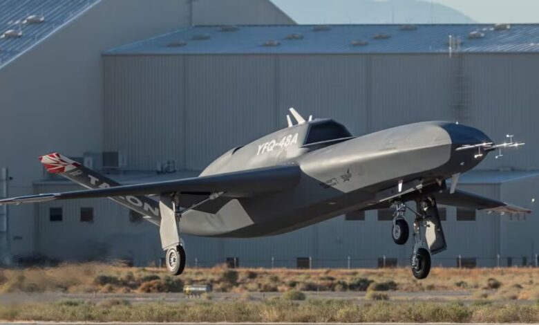 تكمل طائرة YFQ-48A CCA التابعة لشركة Northrop Grumman أول رحلة ذاتية القيادة بالكامل