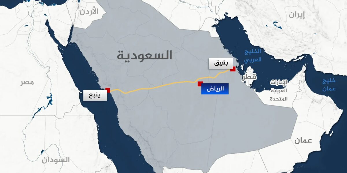 توقف خط أنابيب شرق-غرب السعودي يهدد إمدادات النفط العالمية | اقتصاد - صورة مميزة توقف خط أنابيب شرق-غرب السعودي يهدد إمدادات النفط العالمية | اقتصاد