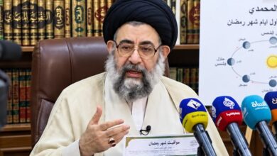 جماعة فرقد القزويني تحدد غدا الجمعة أول أيام شهر رمضان