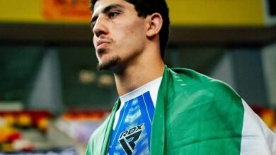 حمزة الحاج علي يمنح الفنون القتالية السورية أول ميدالية عالمية