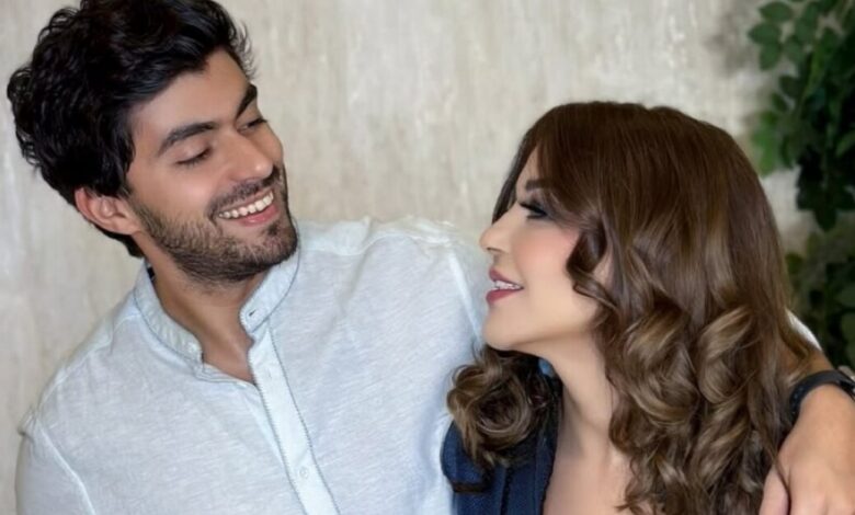 سميرة سعيد تحتفل بزفاف ابنها شادي وتهديه أغنية خاصة
