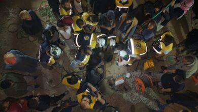 سوريا.. انتشال جثة طفل من بئر في ريف الحسكة بعد أكثر من 10 ساعات من البحث (صور)