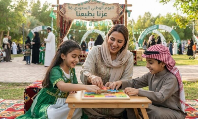 شاركي طفلك متعة التحدي بألغاز عن اليوم الوطني السعودي 96