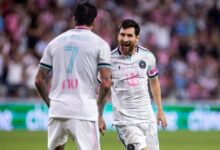 شاهد.. ميسي يسجل هدفا رائعا في مرمى ناشفيل (فيديو)