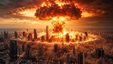 صورة نتنياهو ينشر صوراً مرعبة لـ “انفجار نووي” وسط “تل أبيب” للترهيب قبل انتخابات الكنيست – بتوقيت بيروت