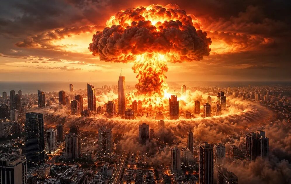 صورة نتنياهو ينشر صوراً مرعبة لـ “انفجار نووي” وسط “تل أبيب” للترهيب قبل انتخابات الكنيست – بتوقيت بيروت - صورة مميزة صورة نتنياهو ينشر صوراً مرعبة لـ “انفجار نووي” وسط “تل أبيب” للترهيب قبل انتخابات الكنيست – بتوقيت بيروت