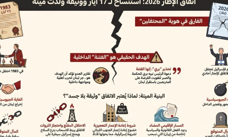 عاجل | اتفاق وُلد ميتاً: حين يفضح العدو نفسه ويُنقذ “بري” لبنان من “فتنة” صنعها “أيتام أمريكا”