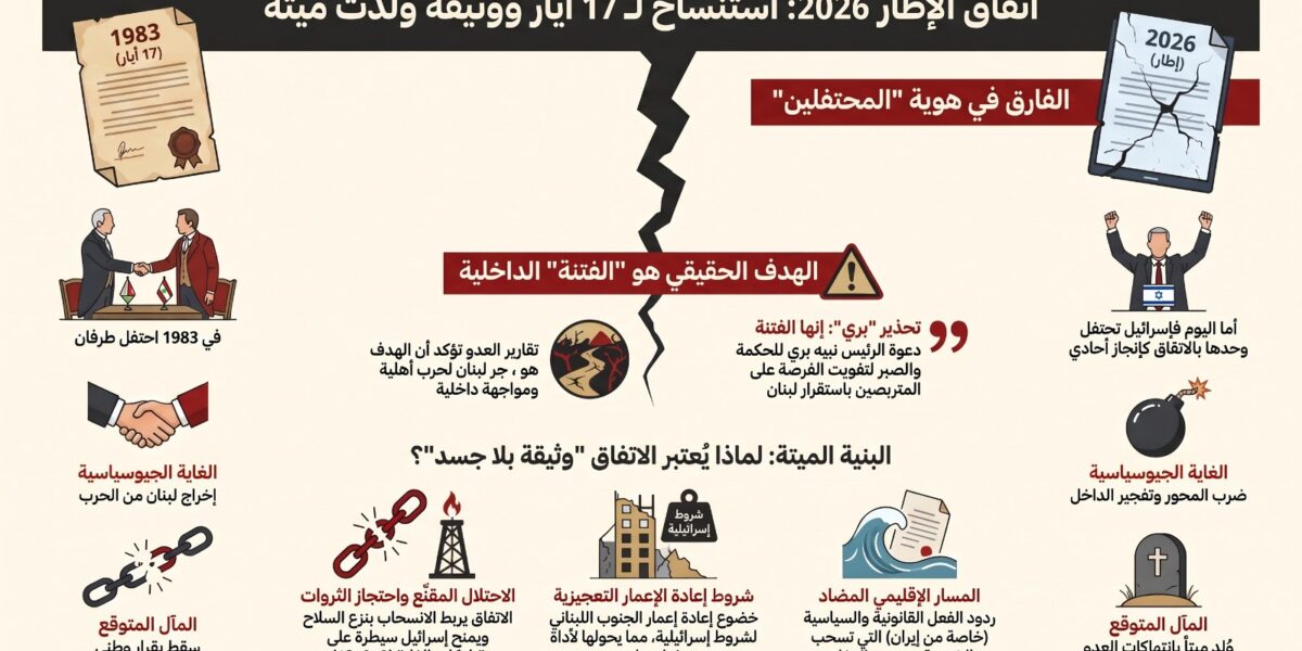 عاجل | اتفاق وُلد ميتاً: حين يفضح العدو نفسه ويُنقذ “بري” لبنان من “فتنة” صنعها “أيتام أمريكا”