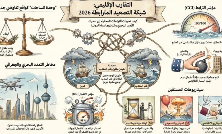 عاجل | التقارب الاقليمي، شبكة التصعيد المترابطة