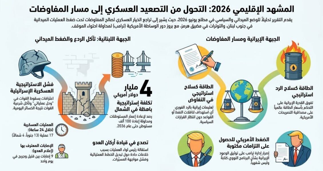 عاجل | المشهد الاقليمي: التحول من المسار العسكري الى المفاوضات - صورة مميزة عاجل | المشهد الاقليمي: التحول من المسار العسكري الى المفاوضات