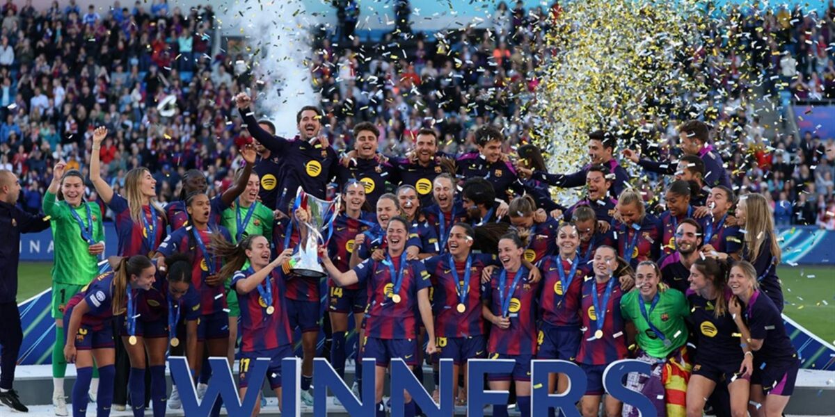 صورة مميزة: عاجل | برشلونة يتوج بلقب دوري الأبطال للسيدات بفوز كاسح على ليون