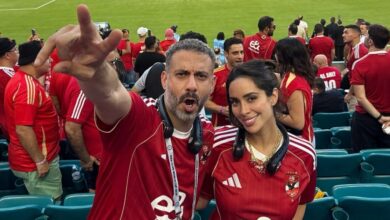 عاجل | بسنت شوقي ومحمد فراج يدعمان منتخب مصر من مدرجات كأس العالم 2026